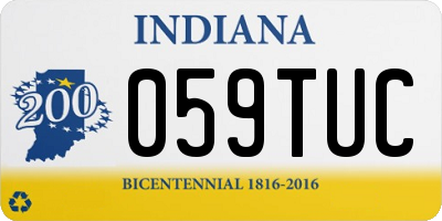 IN license plate 059TUC