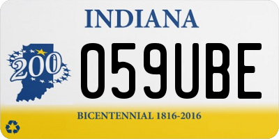 IN license plate 059UBE