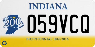 IN license plate 059VCQ