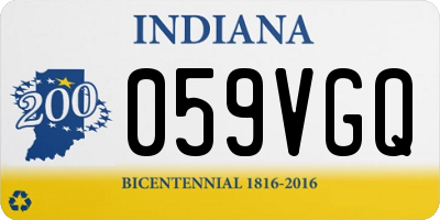 IN license plate 059VGQ
