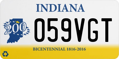 IN license plate 059VGT