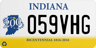 IN license plate 059VHG