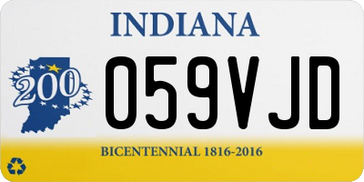IN license plate 059VJD