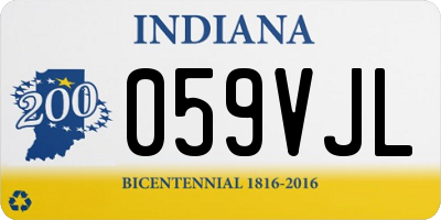 IN license plate 059VJL