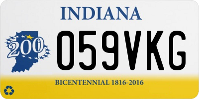 IN license plate 059VKG