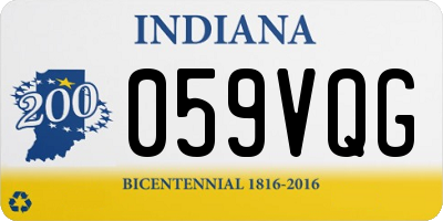 IN license plate 059VQG