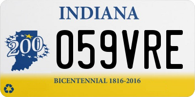 IN license plate 059VRE