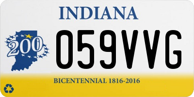 IN license plate 059VVG