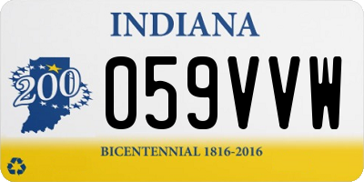 IN license plate 059VVW