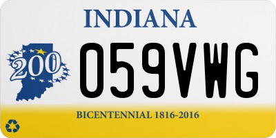 IN license plate 059VWG