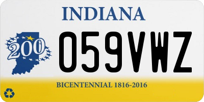 IN license plate 059VWZ