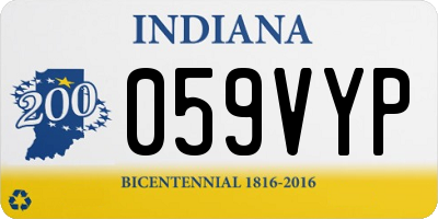 IN license plate 059VYP