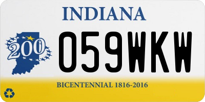 IN license plate 059WKW