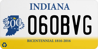 IN license plate 060BVG
