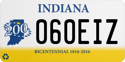 IN license plate 060EIZ