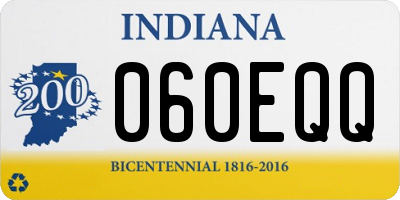 IN license plate 060EQQ