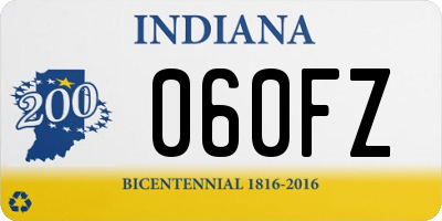 IN license plate 060FZ