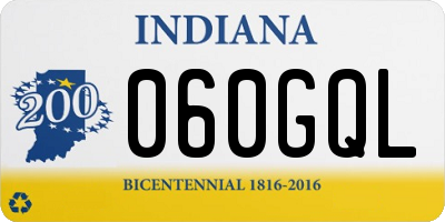 IN license plate 060GQL