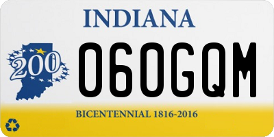 IN license plate 060GQM