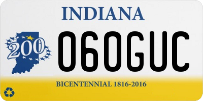 IN license plate 060GUC