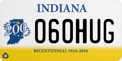 IN license plate 060HUG