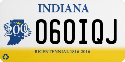 IN license plate 060IQJ