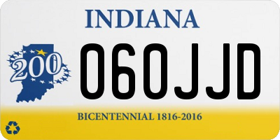IN license plate 060JJD