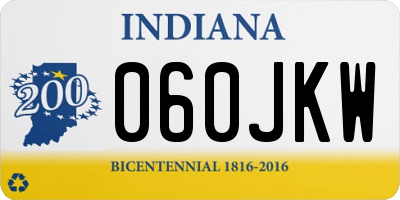IN license plate 060JKW