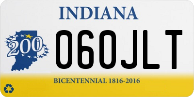IN license plate 060JLT