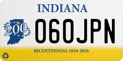 IN license plate 060JPN
