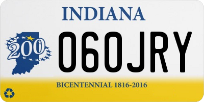 IN license plate 060JRY