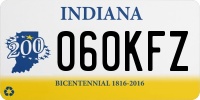 IN license plate 060KFZ