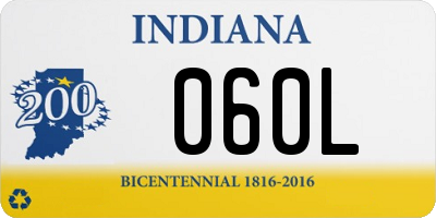 IN license plate 060L