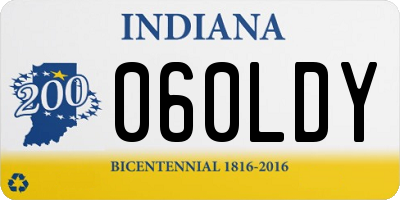 IN license plate 060LDY
