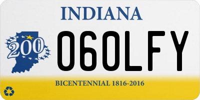 IN license plate 060LFY
