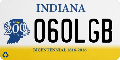 IN license plate 060LGB