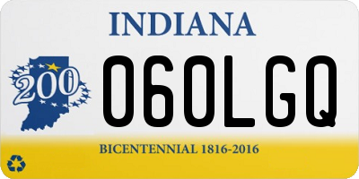 IN license plate 060LGQ