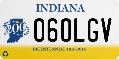 IN license plate 060LGV