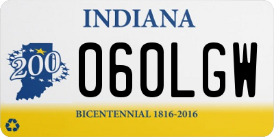 IN license plate 060LGW