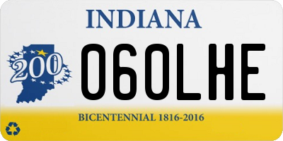IN license plate 060LHE