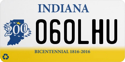 IN license plate 060LHU