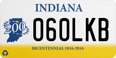 IN license plate 060LKB