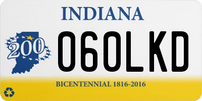 IN license plate 060LKD