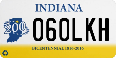 IN license plate 060LKH