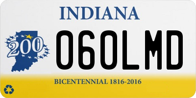 IN license plate 060LMD