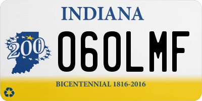 IN license plate 060LMF