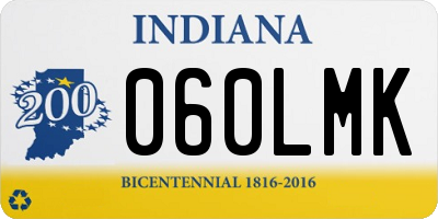 IN license plate 060LMK