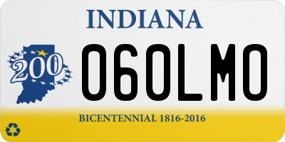 IN license plate 060LMO