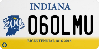 IN license plate 060LMU