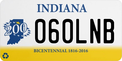 IN license plate 060LNB